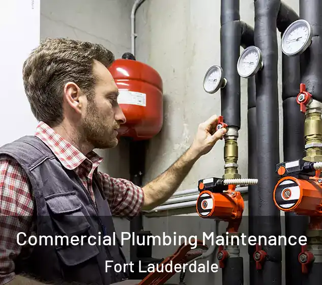  Commercial Plumbing Maintenance Fort Lauderdale