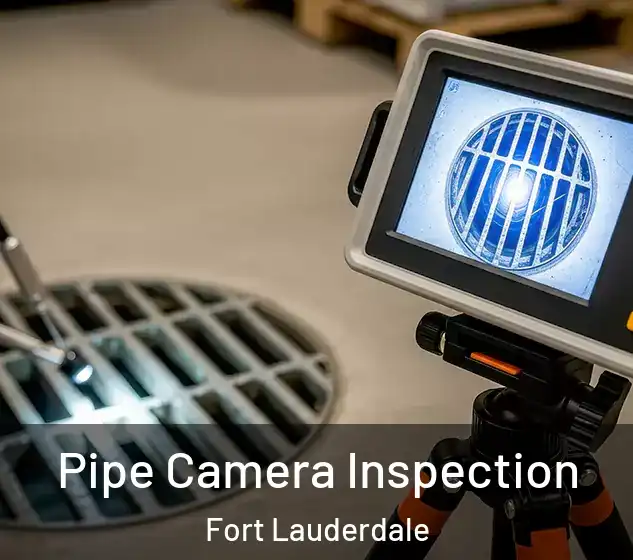  Pipe Camera Inspection Fort Lauderdale