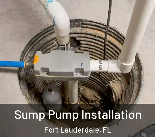  Sump Pump Installation Fort Lauderdale, FL