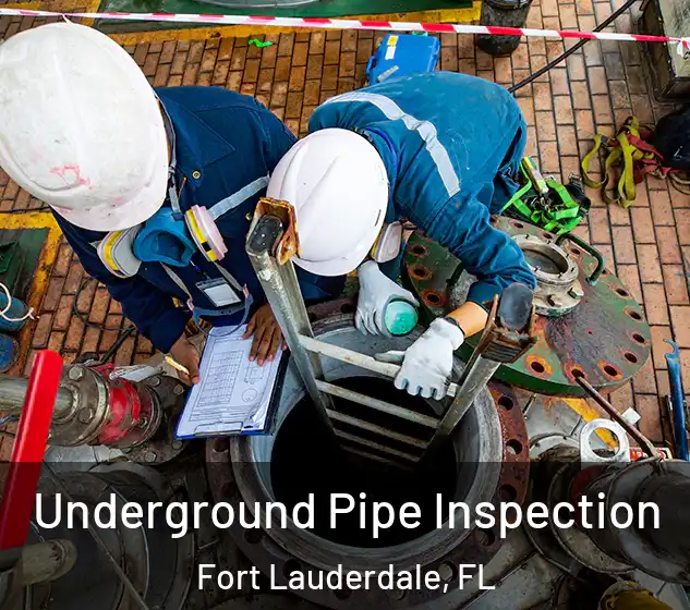  Underground Pipe Inspection Fort Lauderdale, FL
