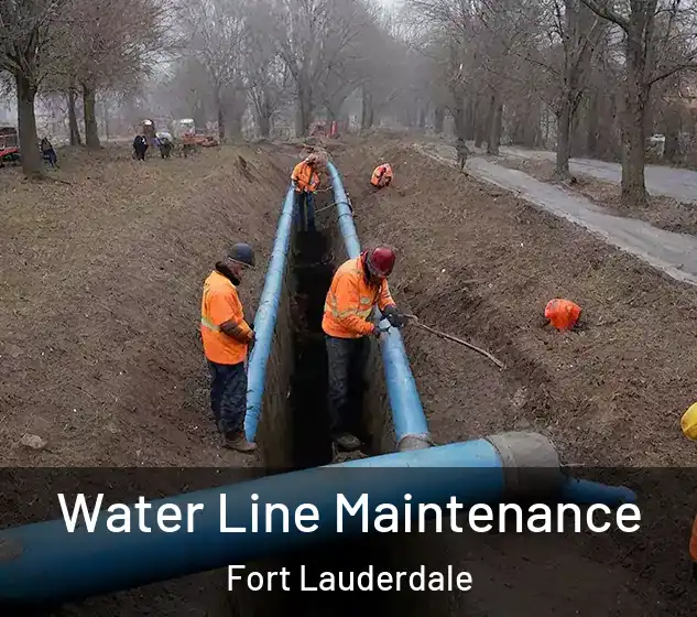  Water Line Maintenance Fort Lauderdale